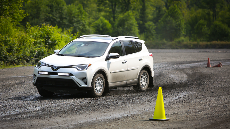 Illustration for article titled I Found A Way To Have Fun In The 2017 Toyota RAV4: Off-Road The Shit Out Of It